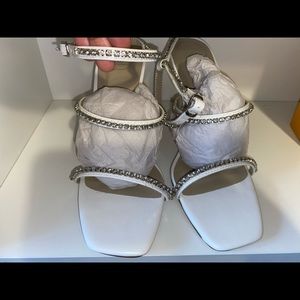 Brand new with tags WHITE sandals